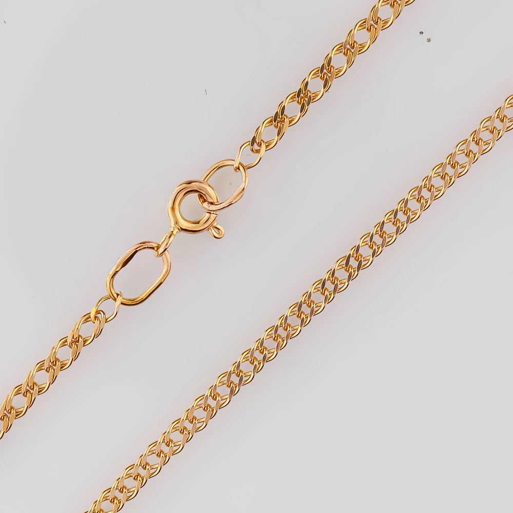 Цепь из красного золота 585 пробы