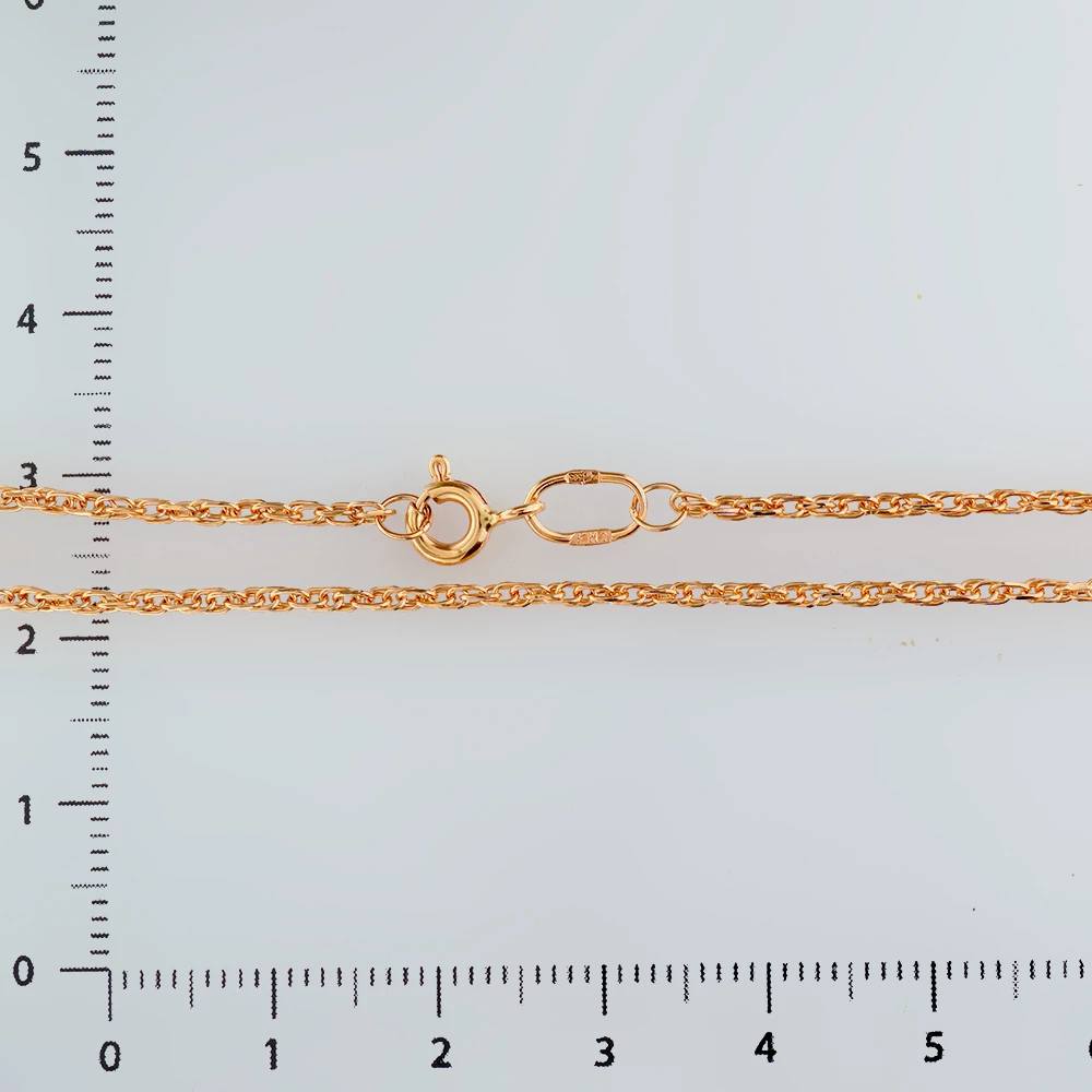 Цепь из красного золота 585 пробы