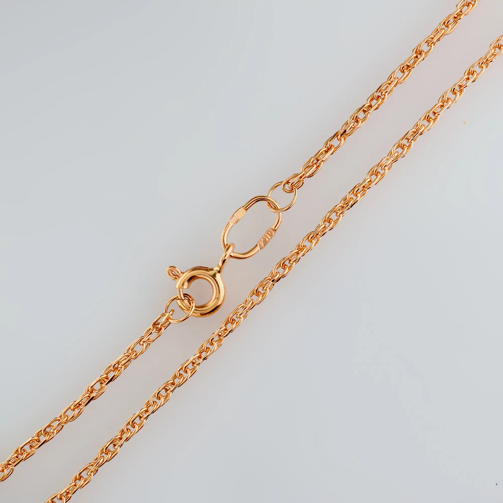 Цепь из красного золота 585 пробы