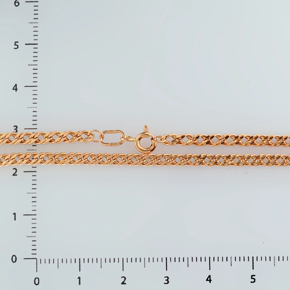 Цепь из красного золота 585 пробы