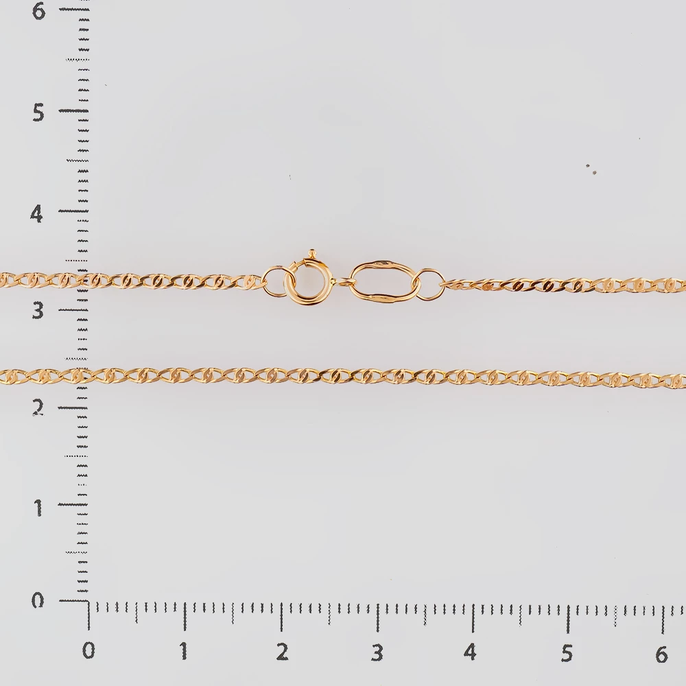 Цепь из красного золота 585 пробы