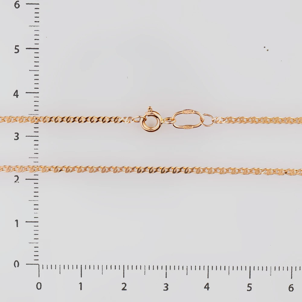 Цепь из красного золота 585 пробы