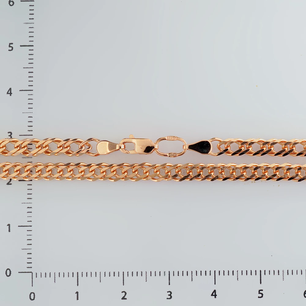 Цепь из красного золота 585 пробы