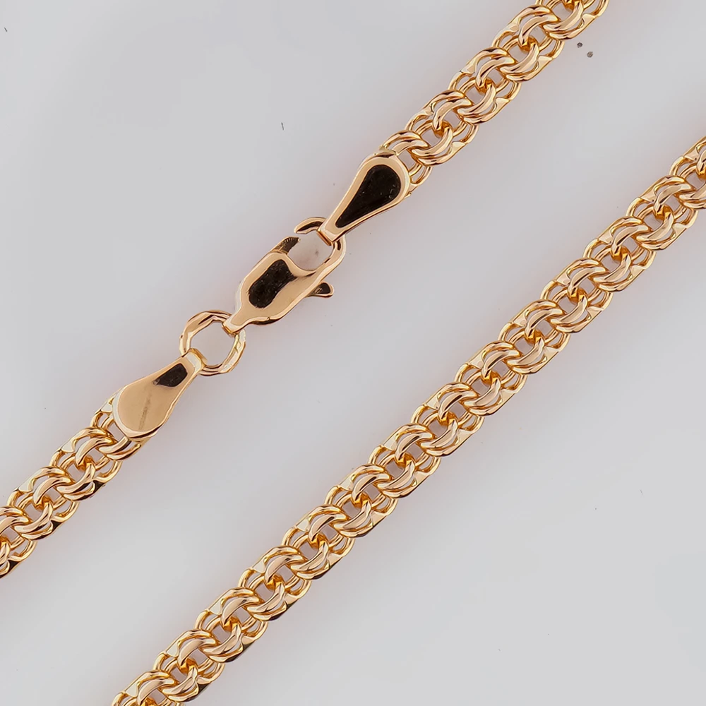 Цепь из красного золота 585 пробы