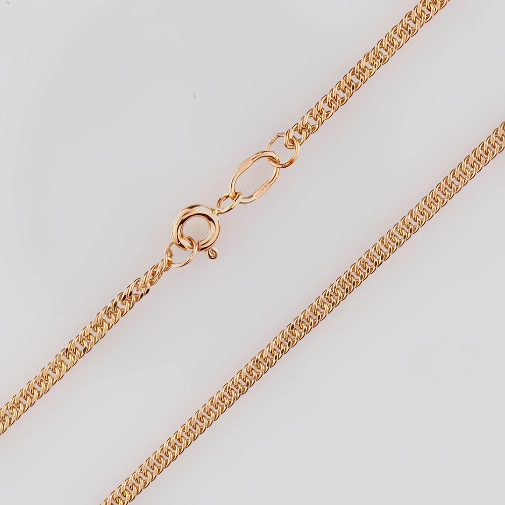 Цепь из красного золота 585 пробы