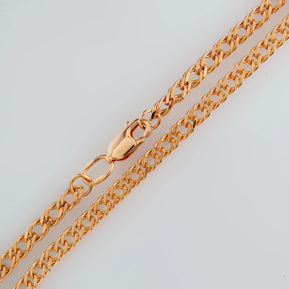 Цепь из красного золота 585 пробы