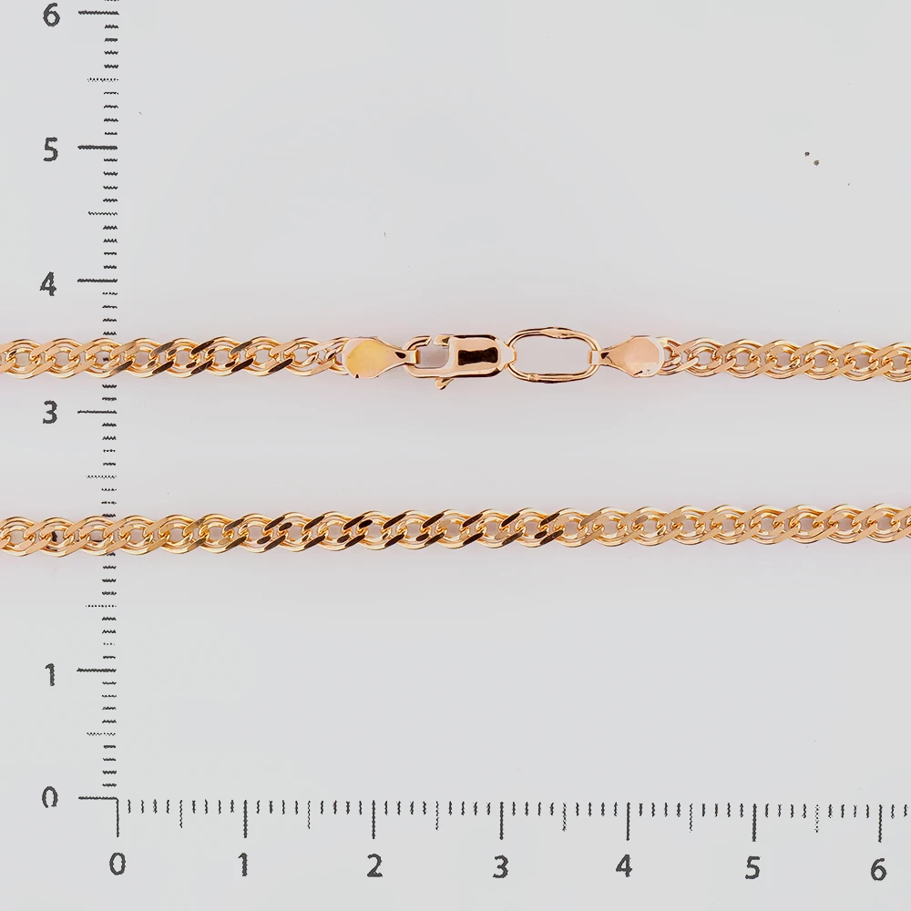 Цепь из красного золота 585 пробы