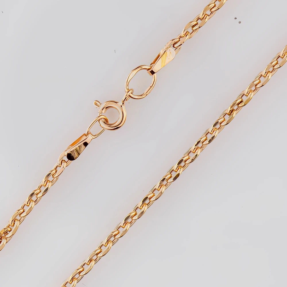 Цепь из красного золота 585 пробы