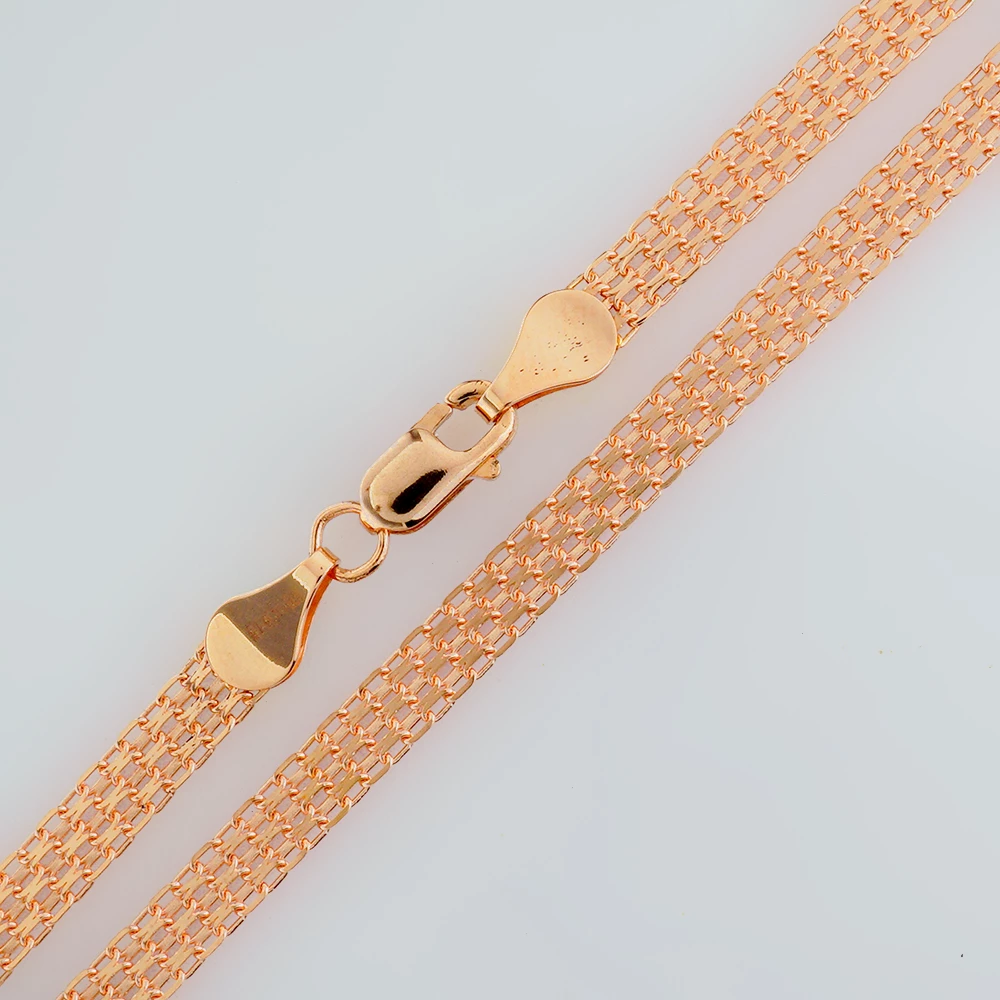 Цепь из красного золота 585 пробы