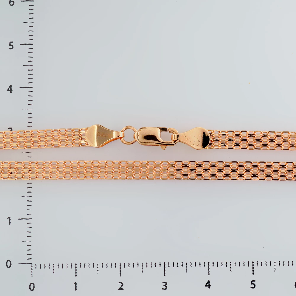 Цепь из красного золота 585 пробы