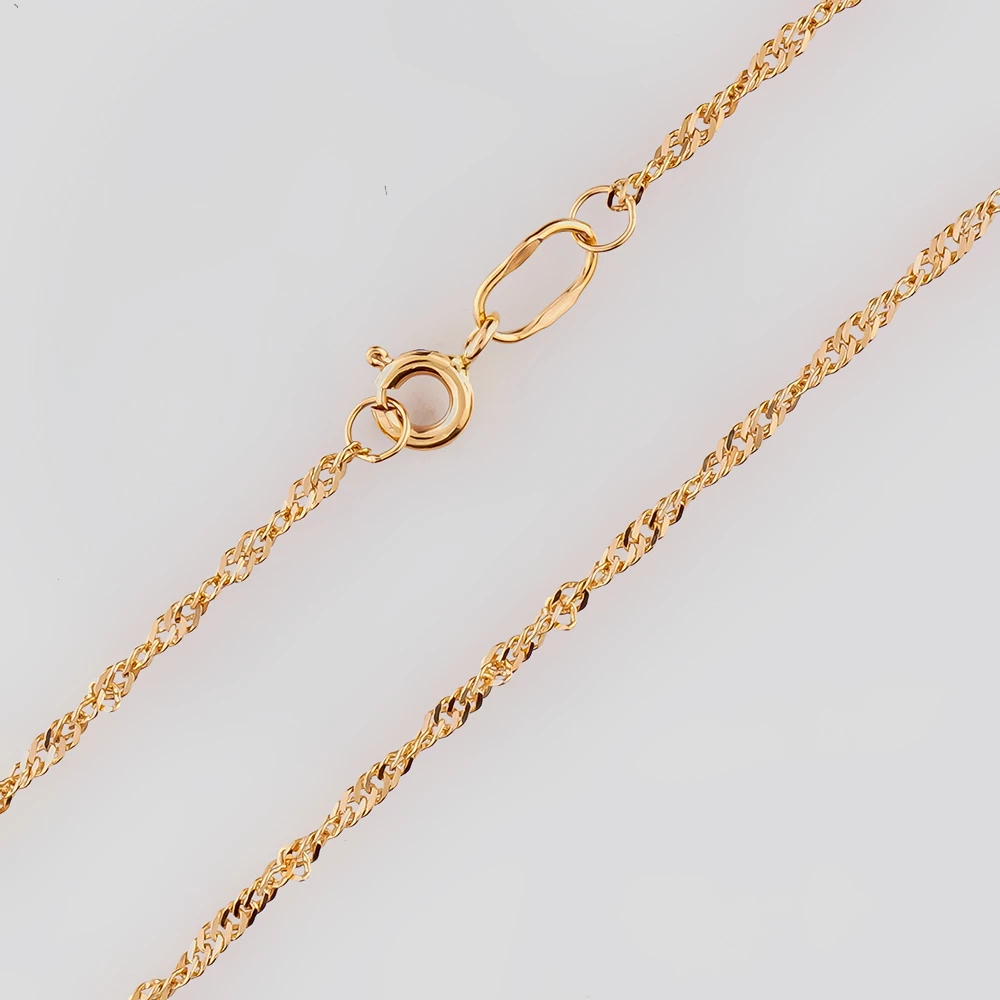 Цепь из красного золота 585 пробы