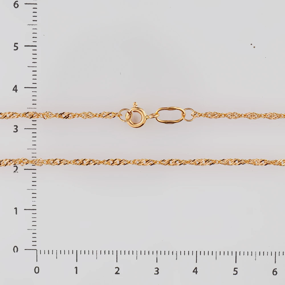 Цепь из красного золота 585 пробы