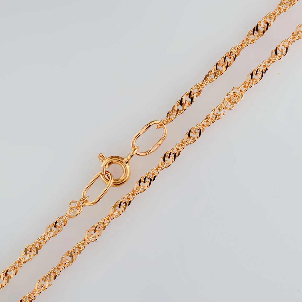 Цепь из красного золота 585 пробы