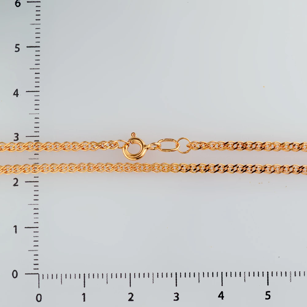 Цепь из красного золота 585 пробы