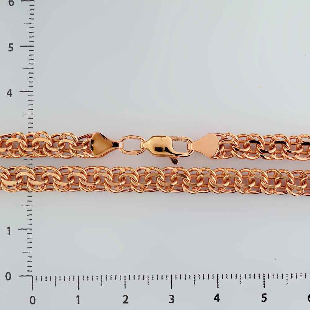 Цепь из красного золота 585 пробы