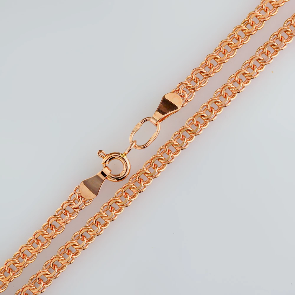 Цепь из красного золота 585 пробы