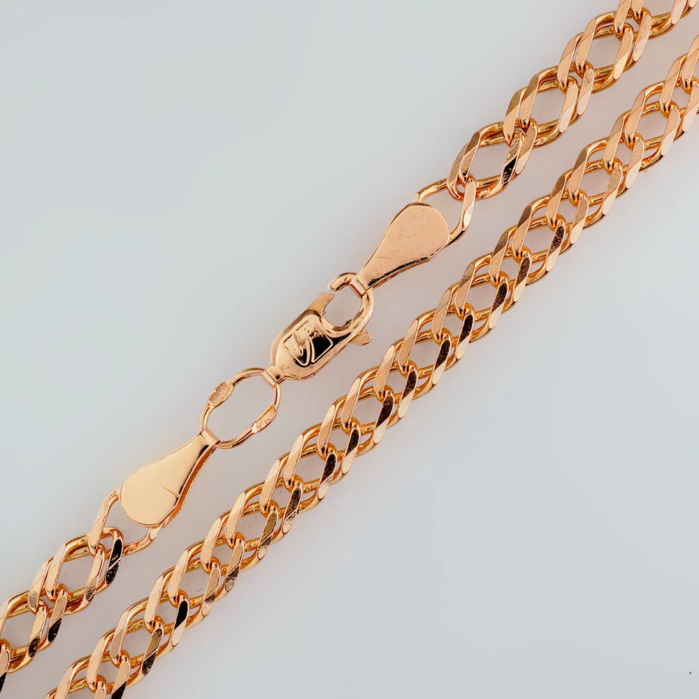 Цепь из красного золота 585 пробы