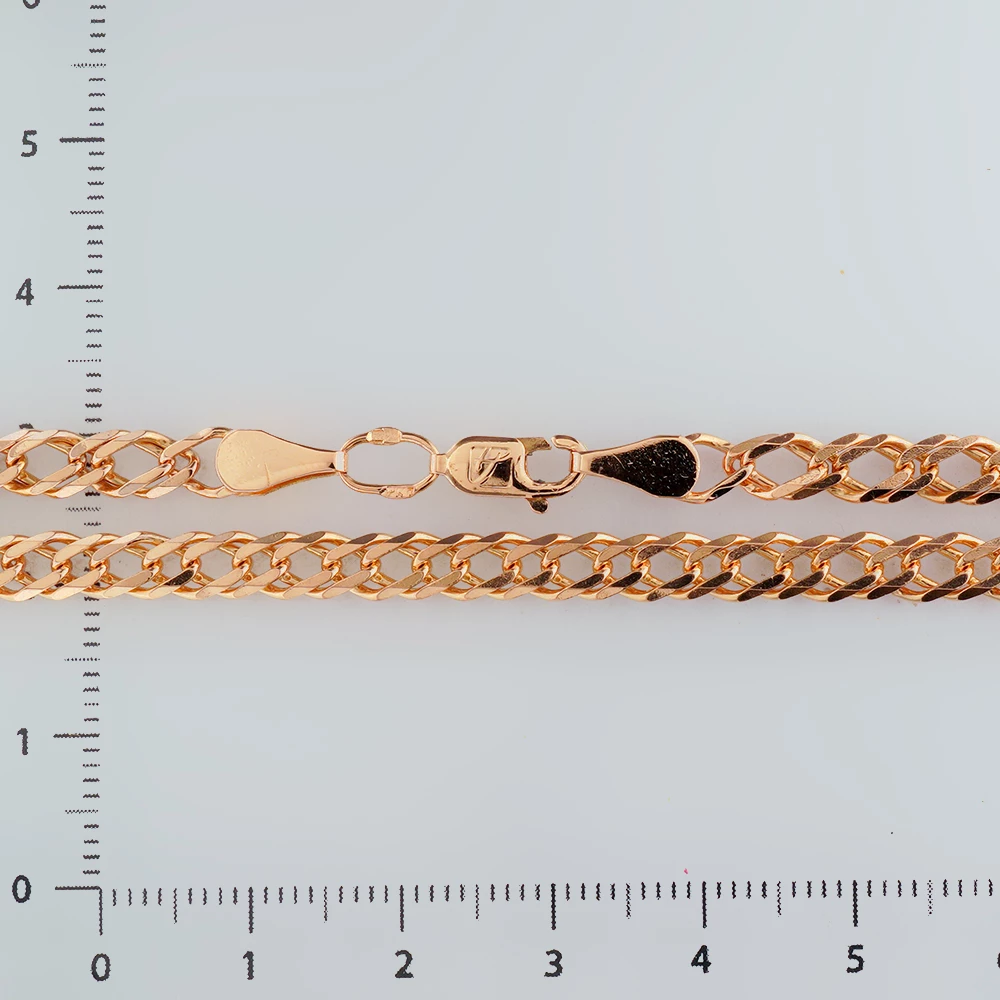 Цепь из красного золота 585 пробы