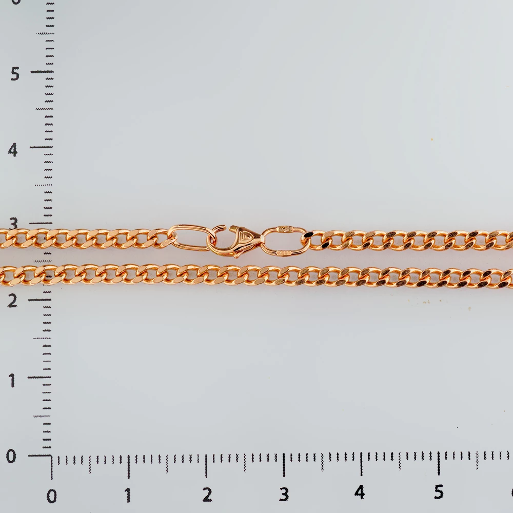 Цепь из красного золота 585 пробы