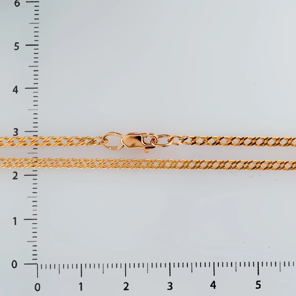 Цепь из красного золота 585 пробы