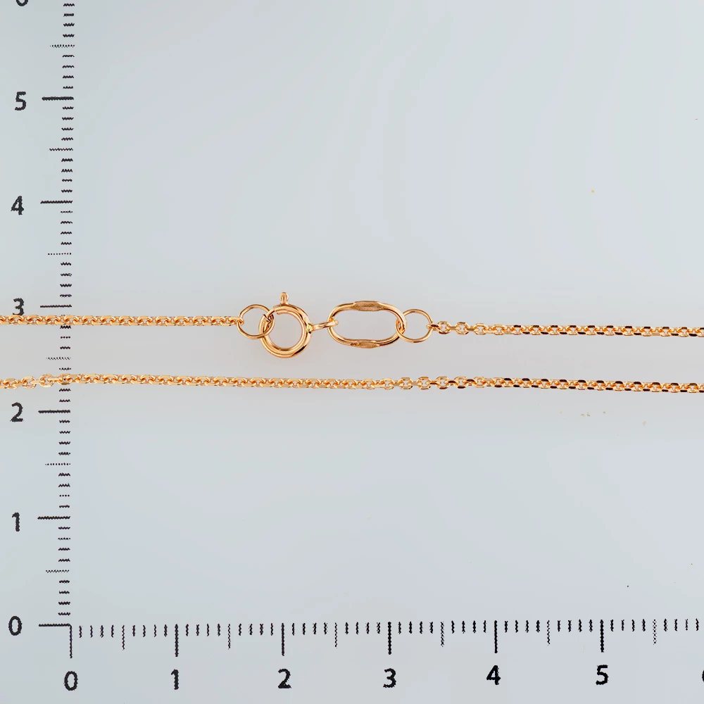Цепь из красного золота 585 пробы