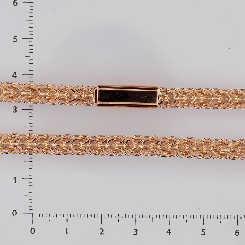 Цепь из красного золота 585 пробы