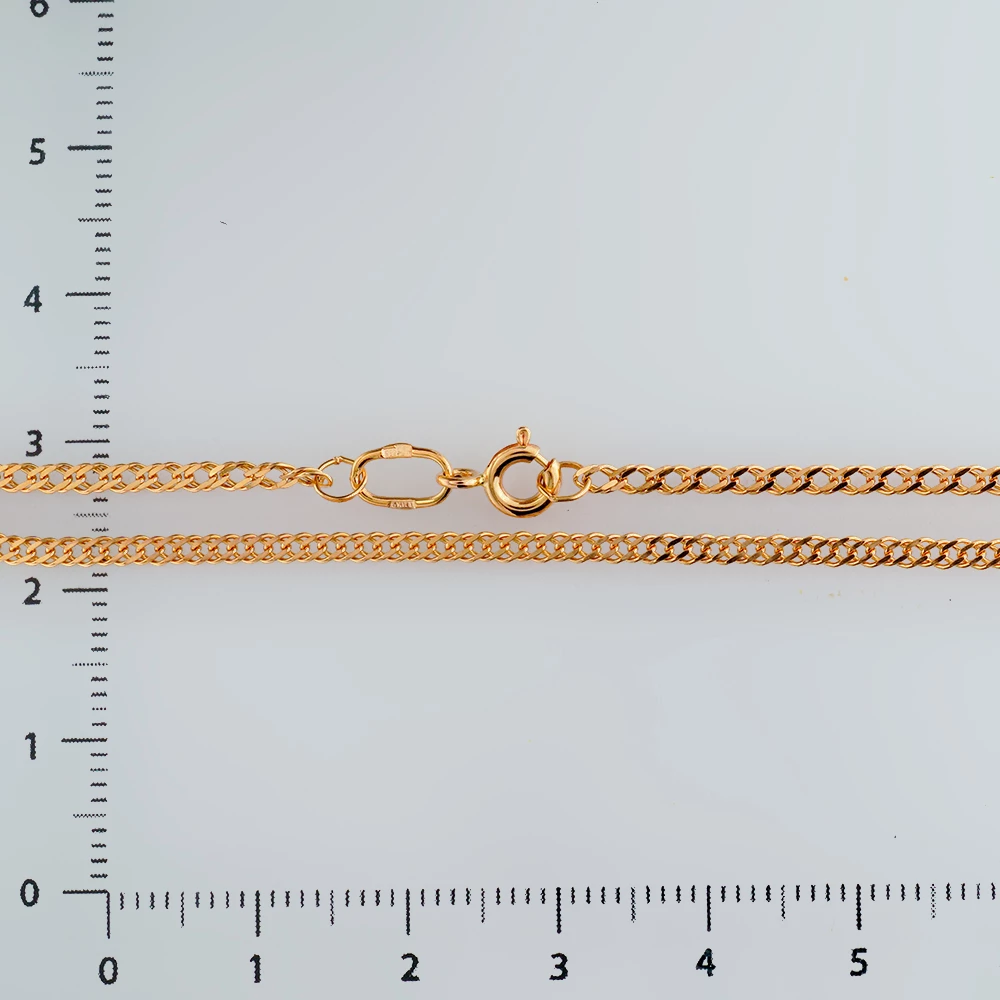 Цепь из красного золота 585 пробы