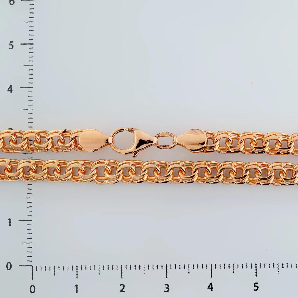 Цепь из красного золота 585 пробы