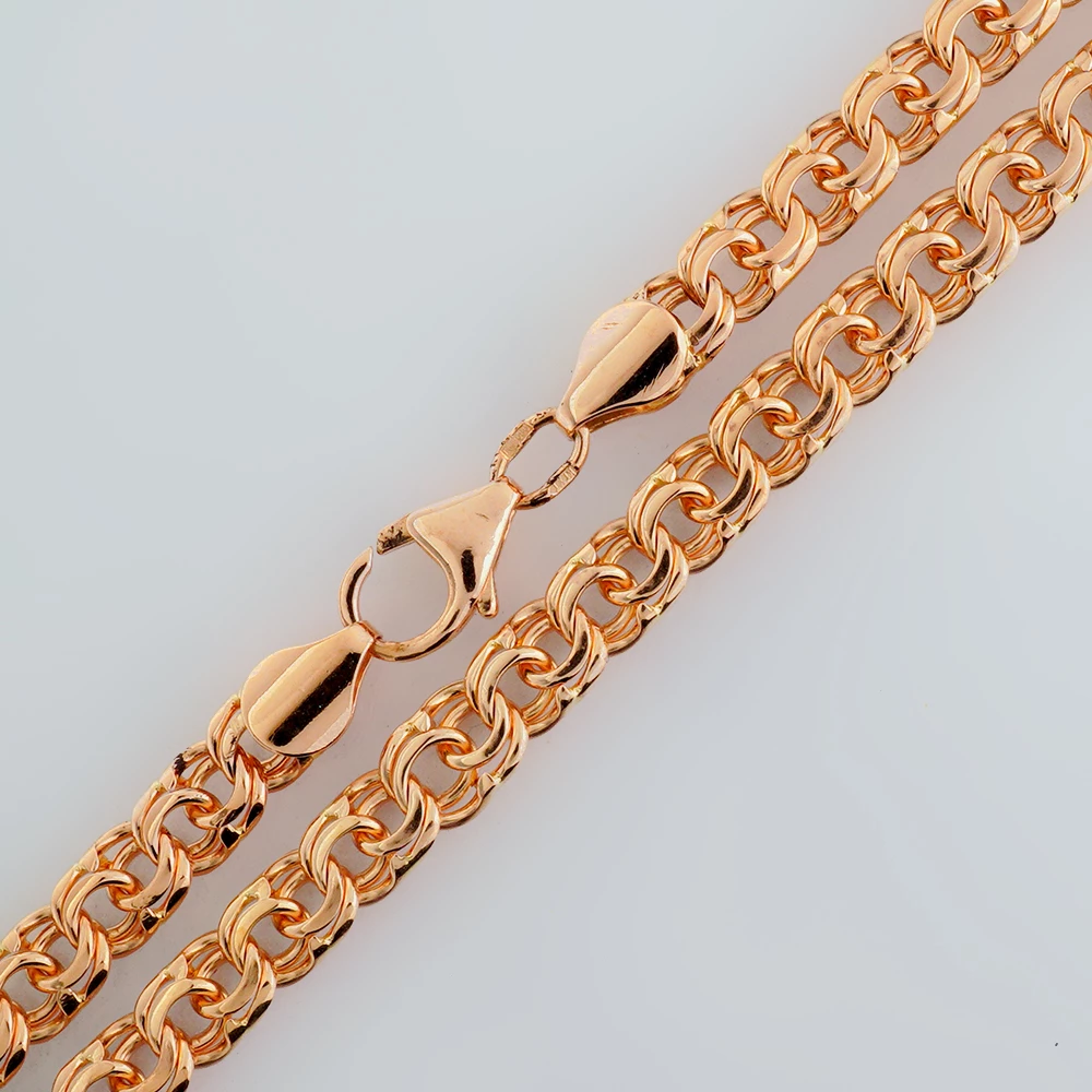 Цепь из красного золота 585 пробы