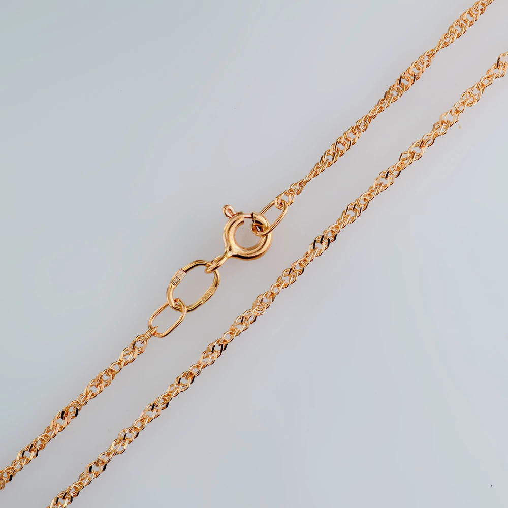 Цепь из красного золота 585 пробы