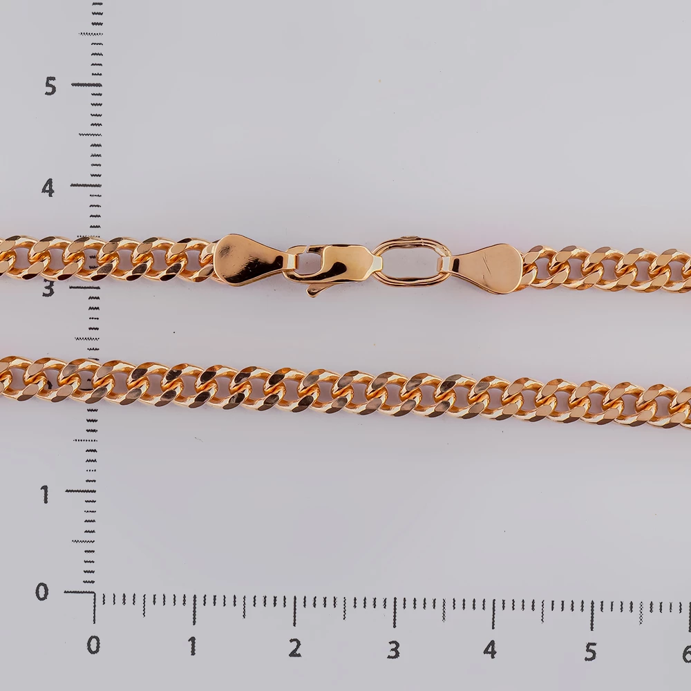 Цепь из красного золота 585 пробы