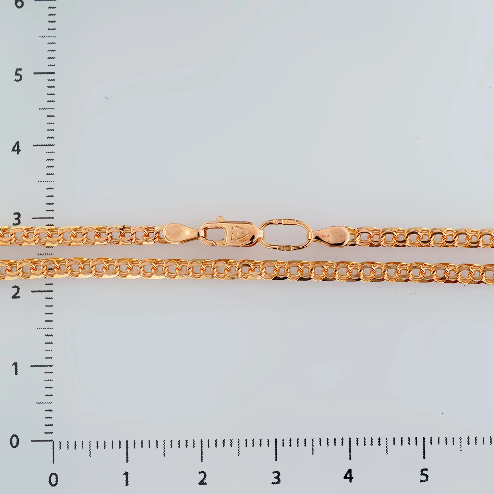 Цепь из красного золота 585 пробы