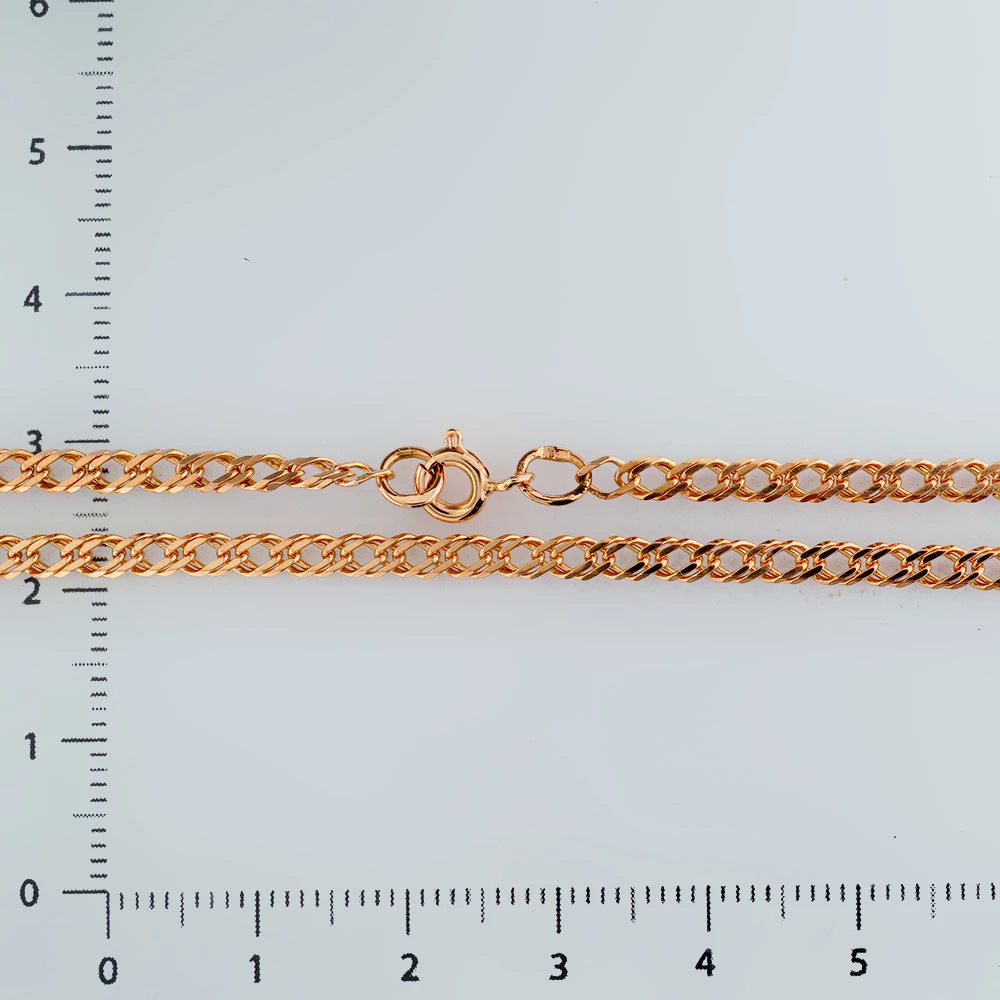 Цепь из красного золота 585 пробы