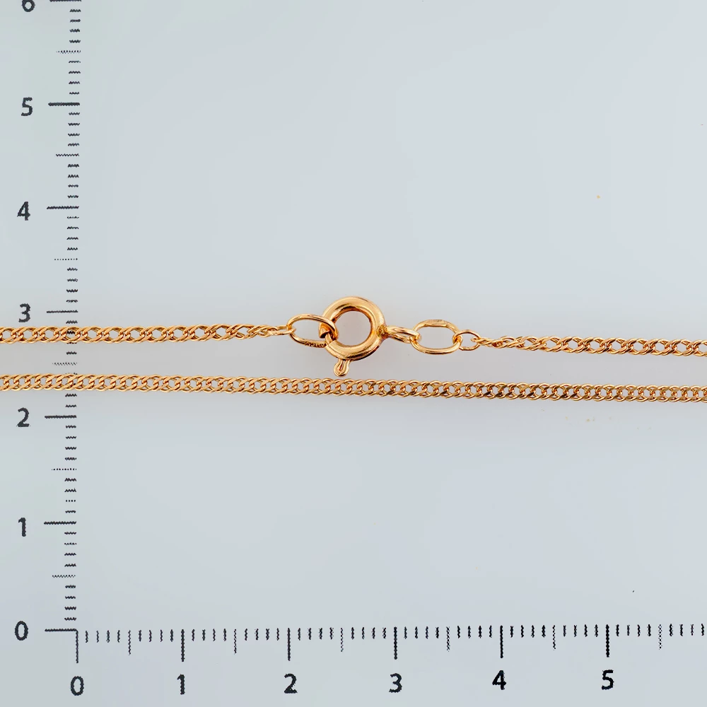 Цепь из красного золота 585 пробы