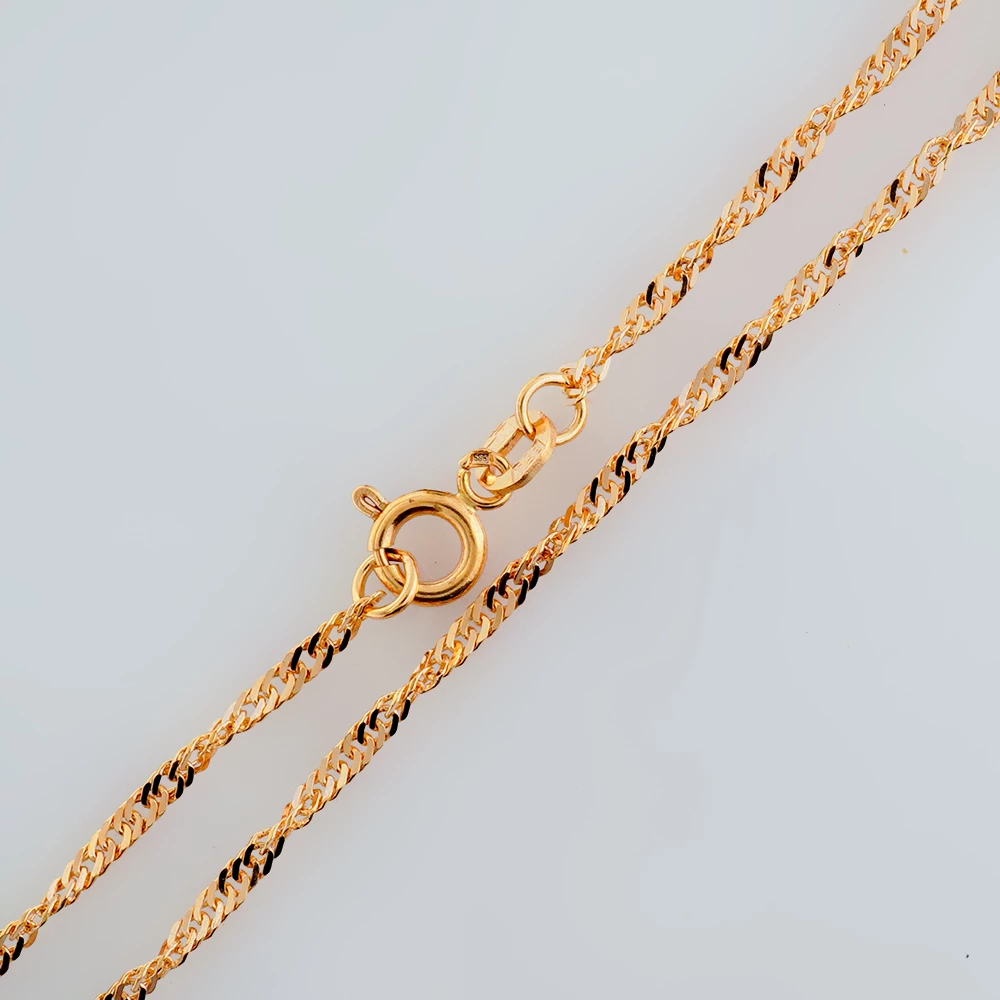 Цепь из красного золота 585 пробы