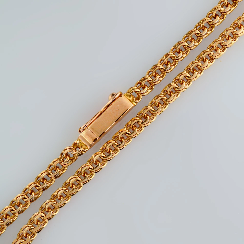 Цепь из красного золота 585 пробы