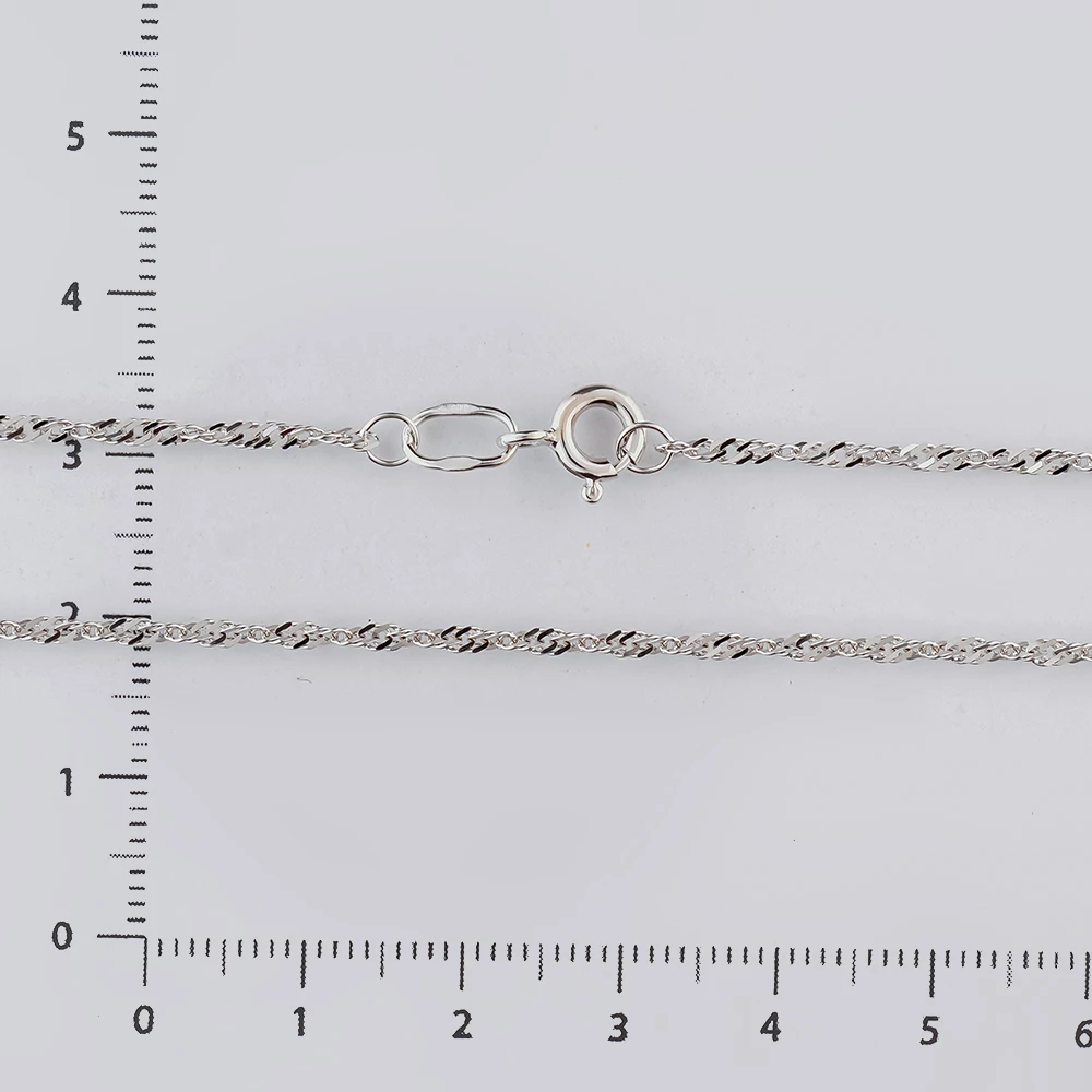 Цепь из белого золота 585 пробы