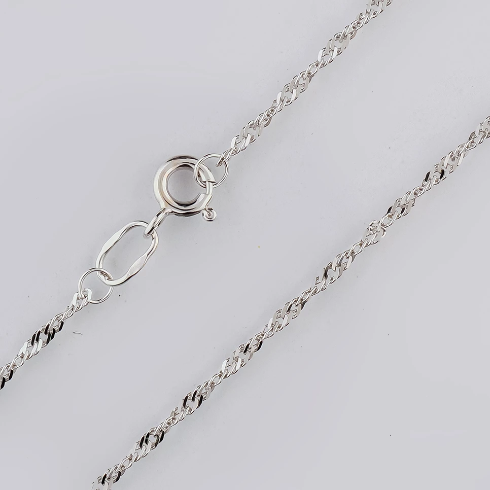 Цепь из белого золота 585 пробы