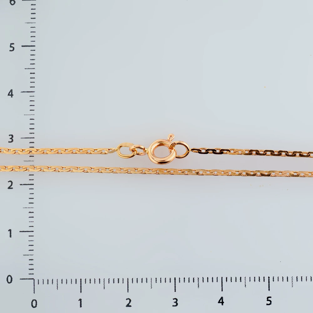 Цепь из красного золота 585 пробы