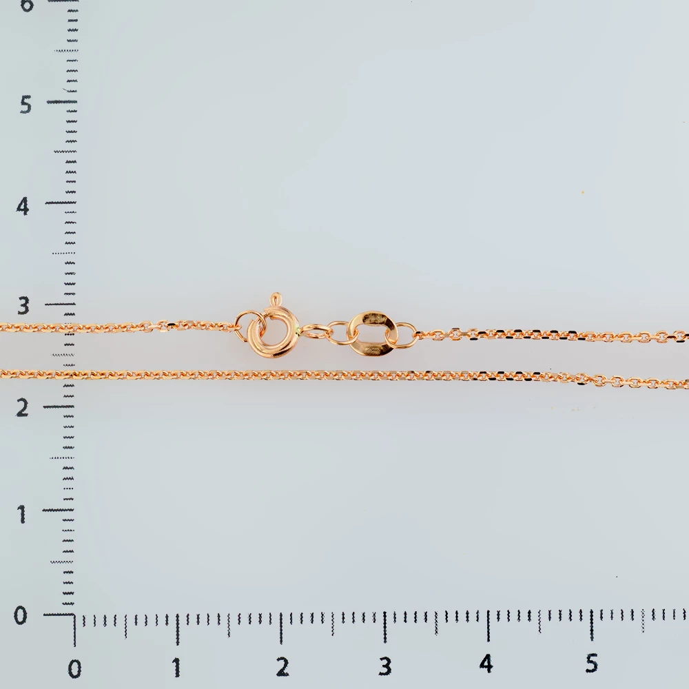 Цепь из красного золота 585 пробы