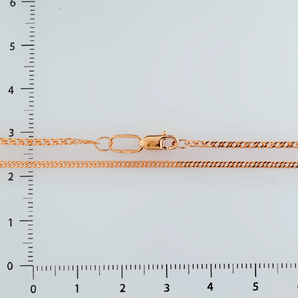 Цепь из красного золота 585 пробы