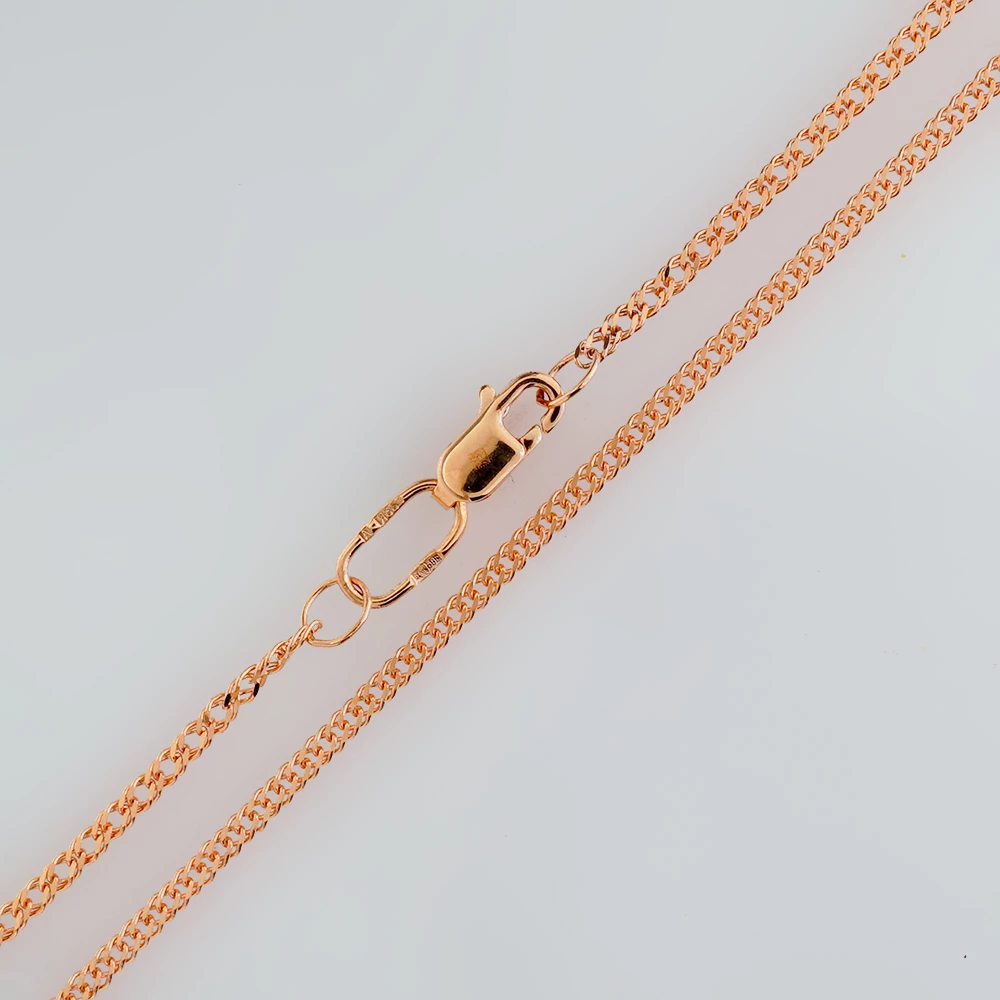 Цепь из красного золота 585 пробы