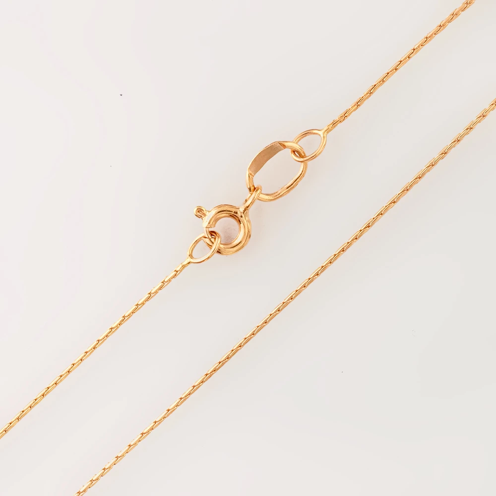 Цепь из красного золота 585 пробы