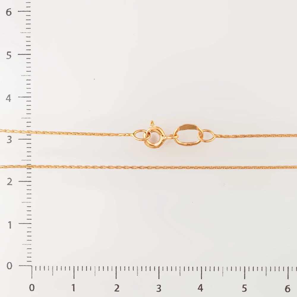 Цепь из красного золота 585 пробы