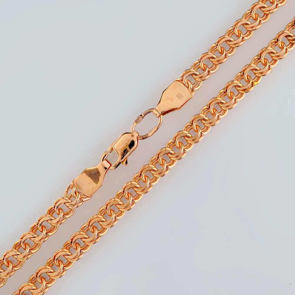 Цепь из красного золота 585 пробы