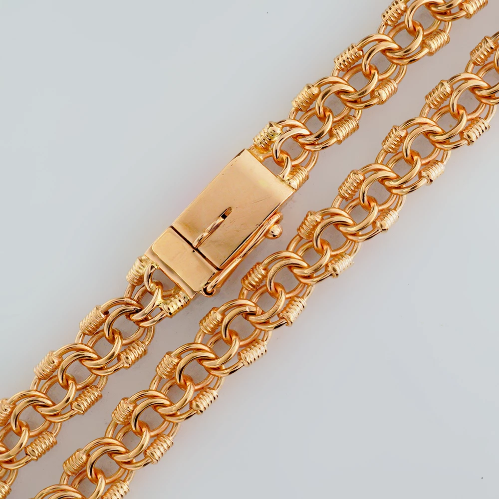 Цепь из красного золота 585 пробы