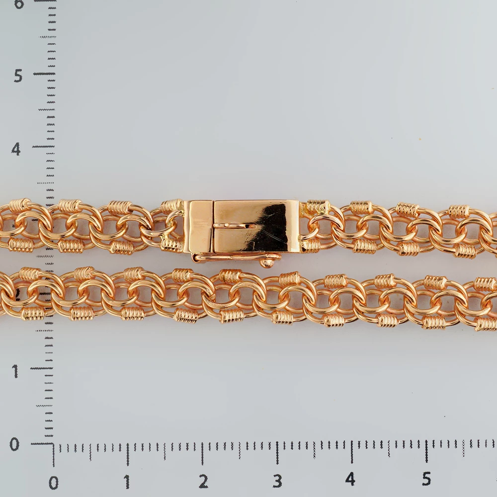 Цепь из красного золота 585 пробы