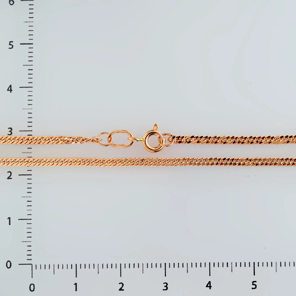 Цепь из красного золота 585 пробы