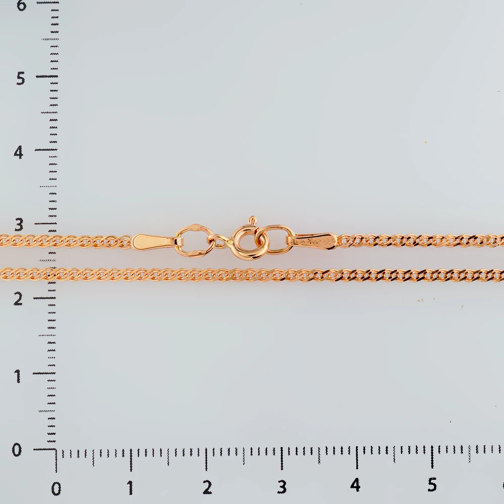 Цепь из красного золота 585 пробы
