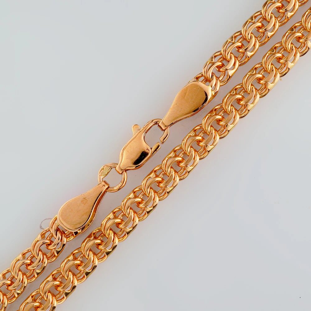 Цепь из красного золота 585 пробы